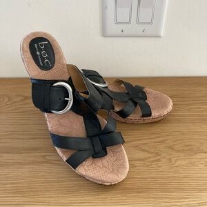 BOC Black Sandals